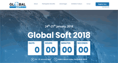 Desktop Screenshot of globalsoftindia.com